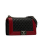 Chanel Boy  Leather Shoulder Bag (Pre-Owned)