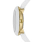 Women's Mini Park Row White Silicone Watch 28mm