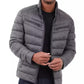 Men's Quilted Full-Zip Puffer Jacket