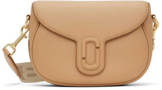 Tan 'The Covered J Marc' Large Saddle Bag