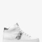 Chapman Embellished Leather and Canvas High-Top Sneaker