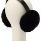 MICHAEL Logo Charm Croc-Embossed Fuzzy Ear Warmers