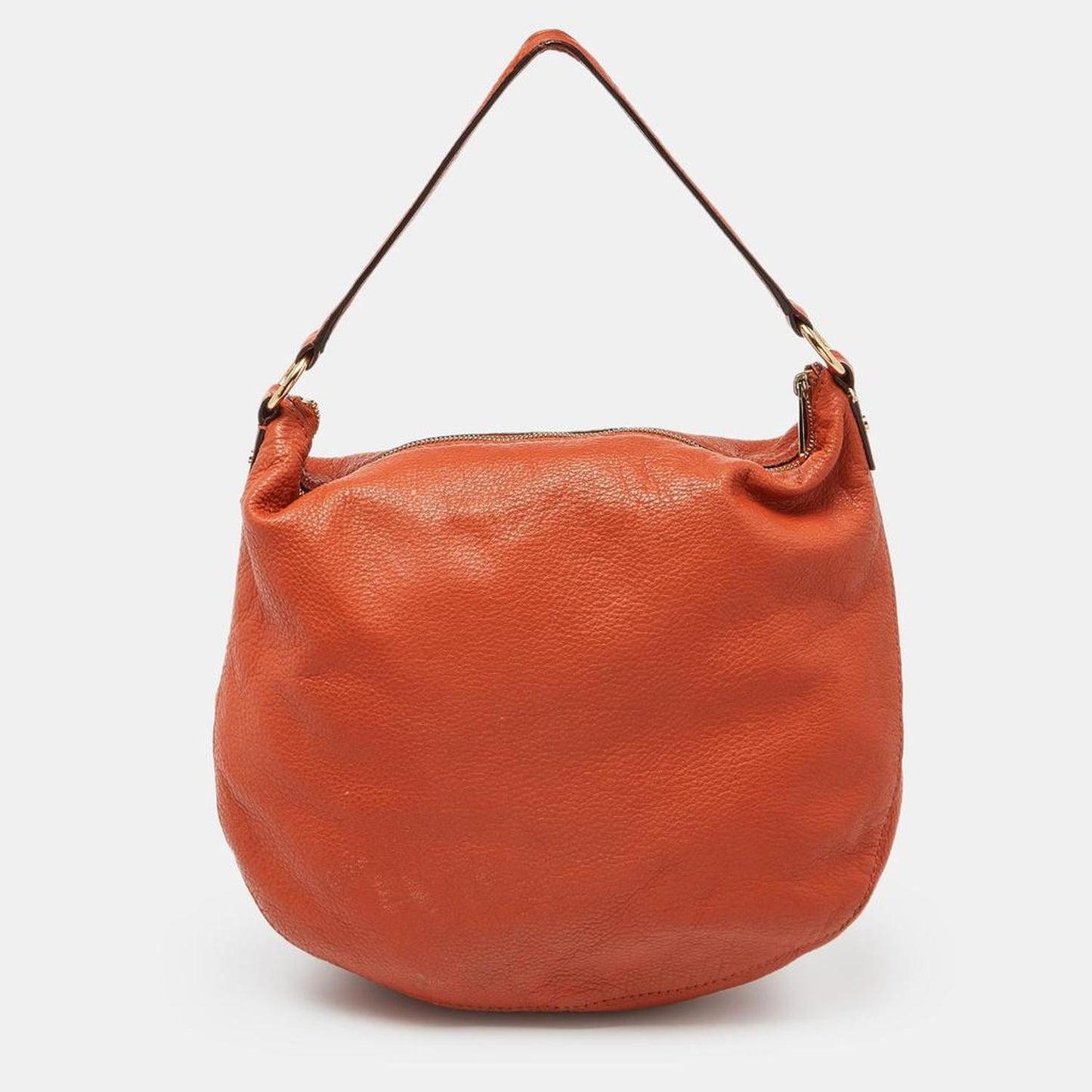 Michael Kors Orange Leather Hobo