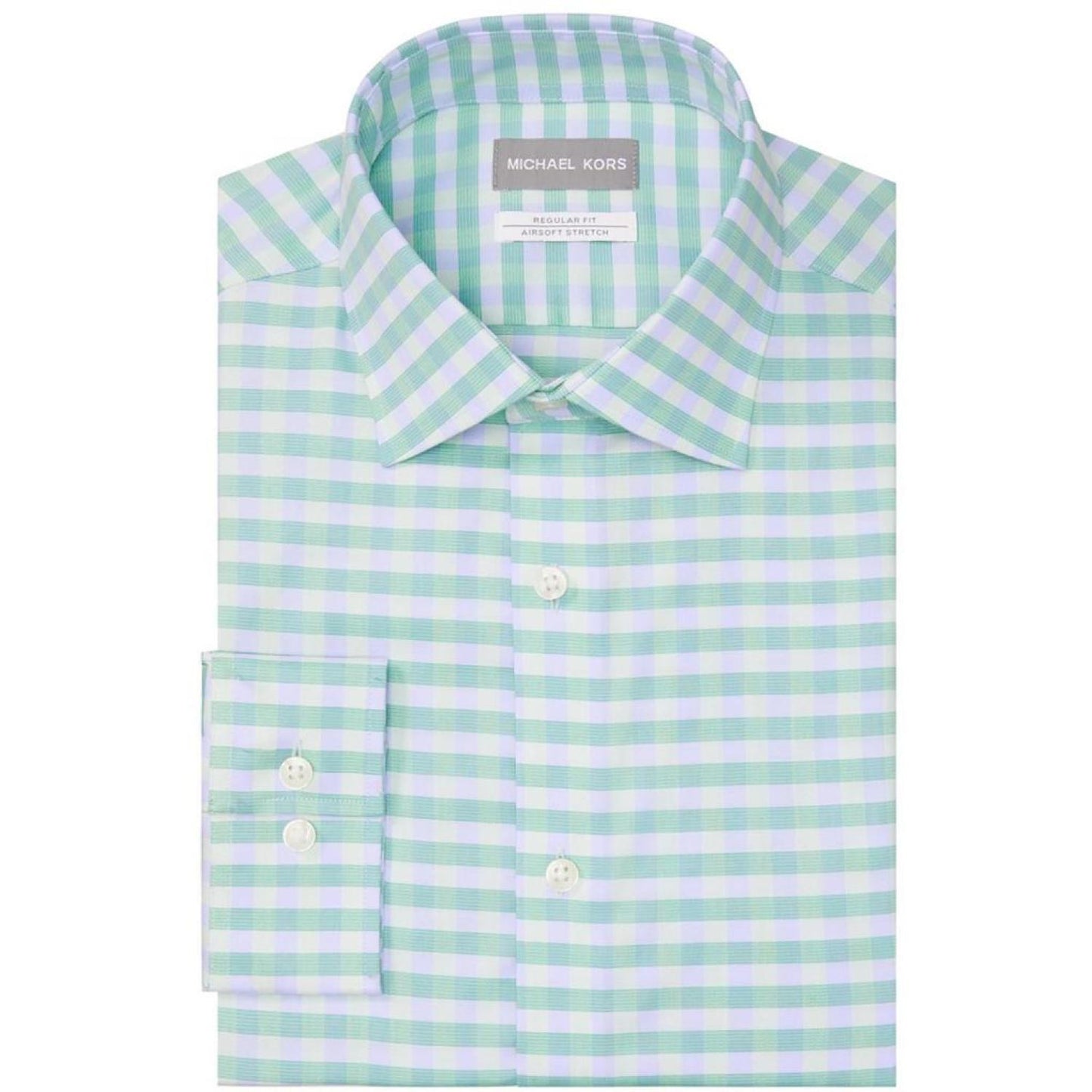 Mens Sweat Wicking Cotton Button-Down Shirt