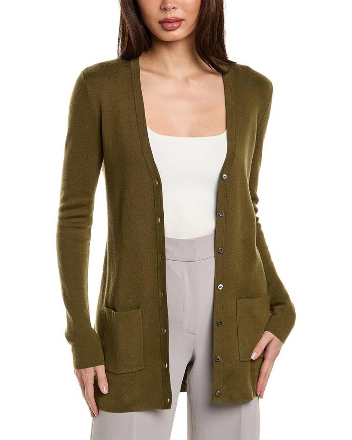 Michael Kors Long Cashmere Cardigan