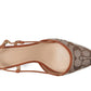 Rosie Crystal Signature Jacquard Slingback