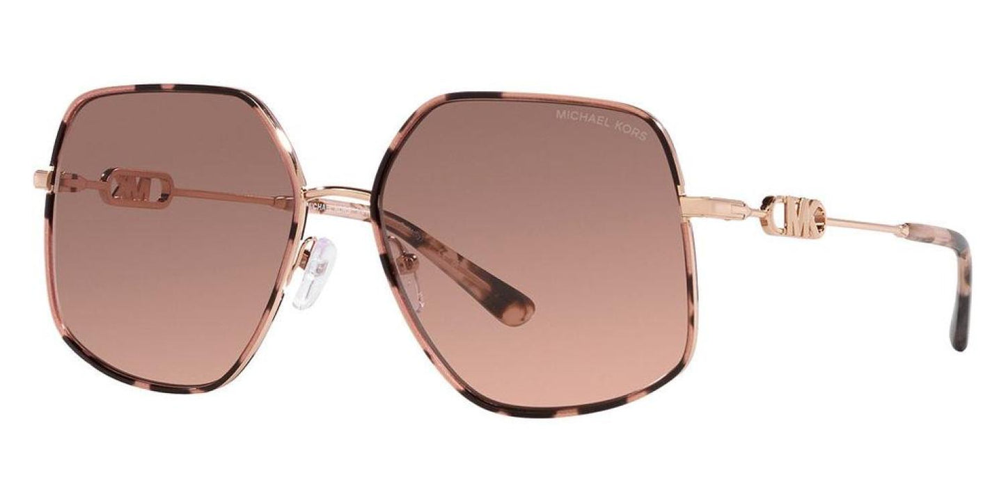 Michael Kors Women's 59mm Rose Gold / Pink Tortoise Sunglasses