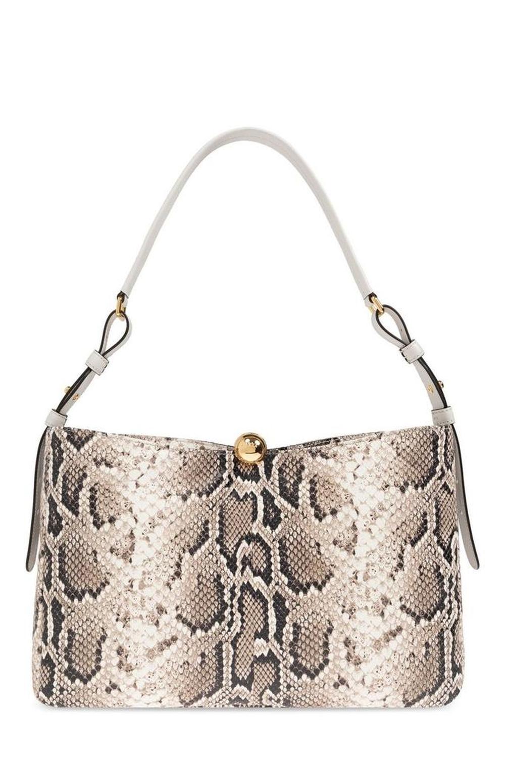 Furla Sfera Soft Embossed Large Shoulder Bag