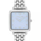 Women's Cass Silver Tone Stainless Steel Bracelet Watch