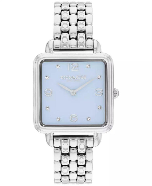 Women's Cass Silver Tone Stainless Steel Bracelet Watch