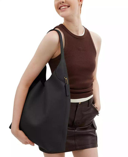 Brooklyn Large Leather Shoulder Bag