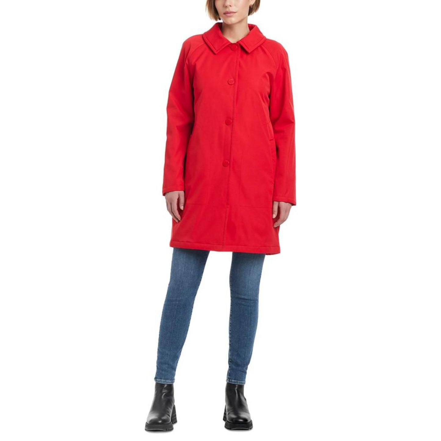 Women's Hooded A-Line Raincoat