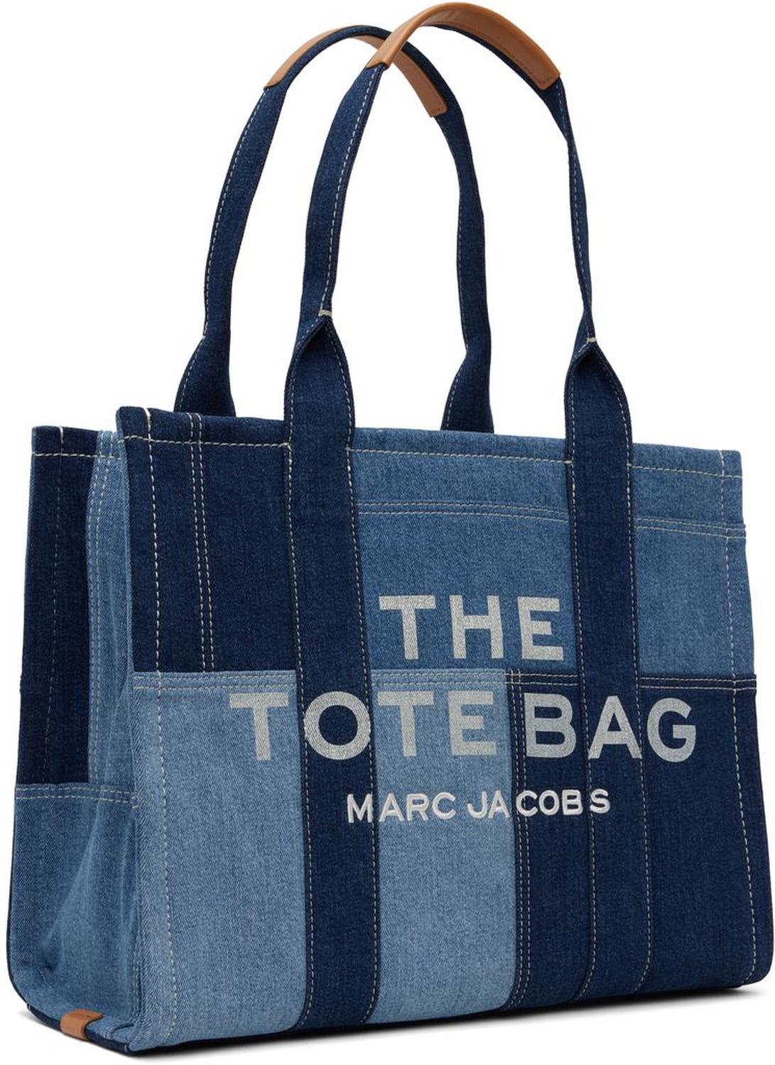 Blue 'The Denim Large' Tote