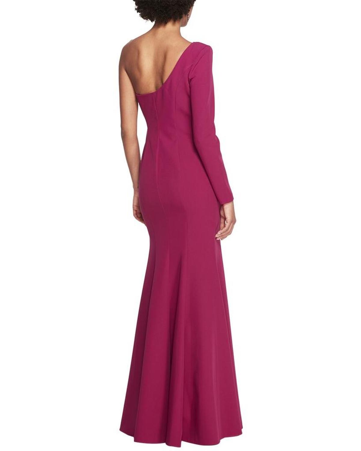 Marchesa Notte One Shoulder Dress