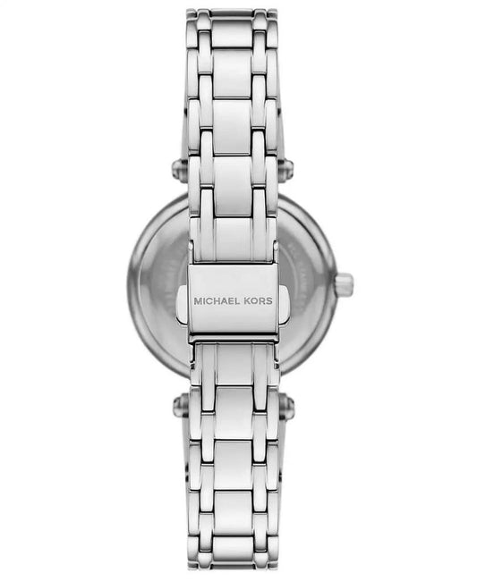 Women's Laney Three-Hand Silver-Tone Stainless Steel Watch, 30mm