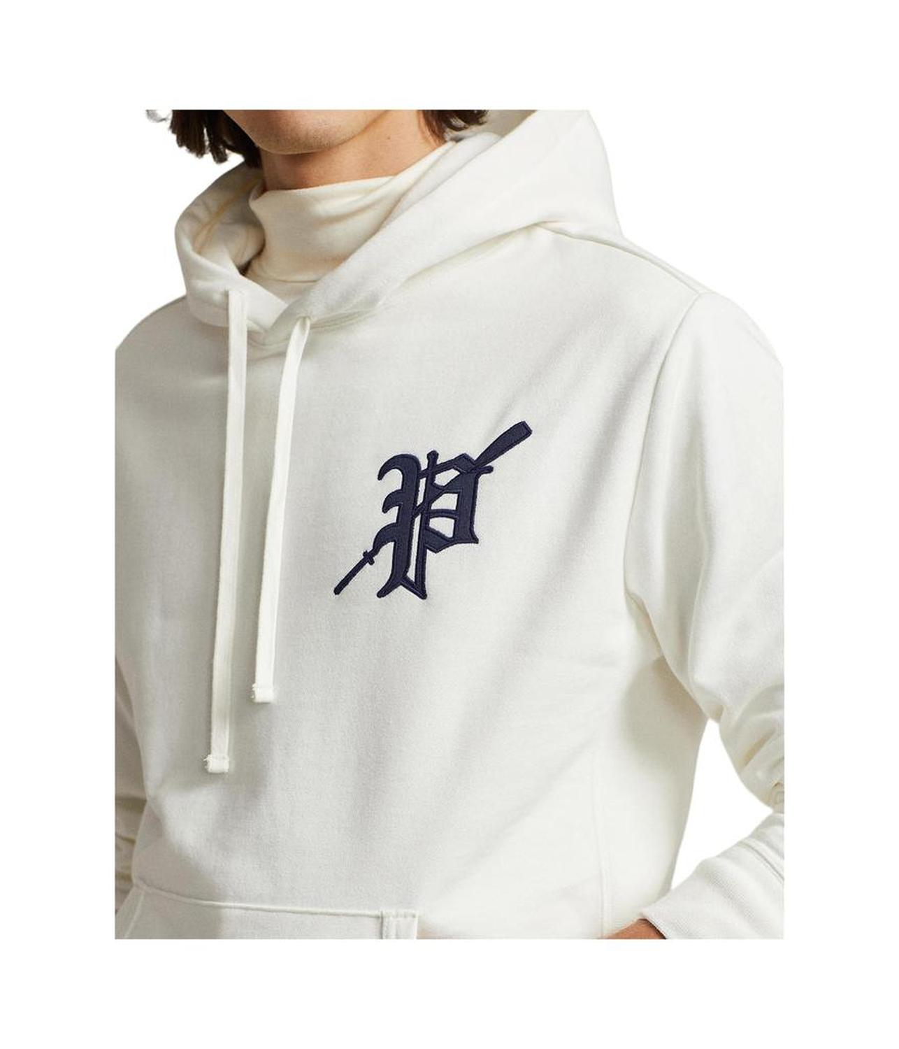 Appliquéd Fleece Hoodie