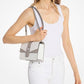 Greenwich Small Color-Block Signature Logo Crossbody Bag