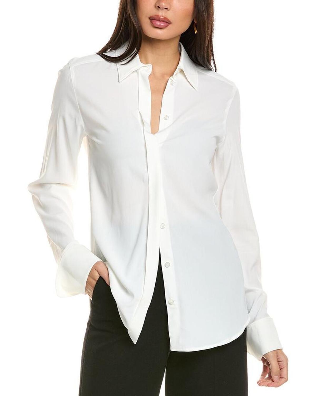 Sportmax Yen Silk-Blend Shirt