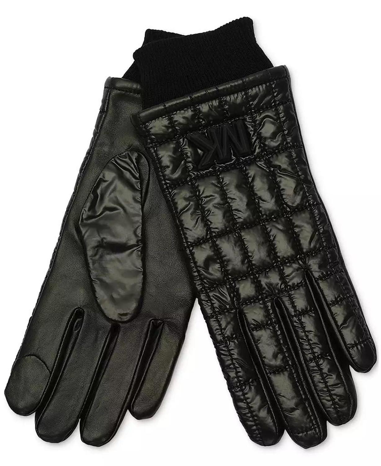 MICHAEL Women's Quilted Nylon Tech Gloves