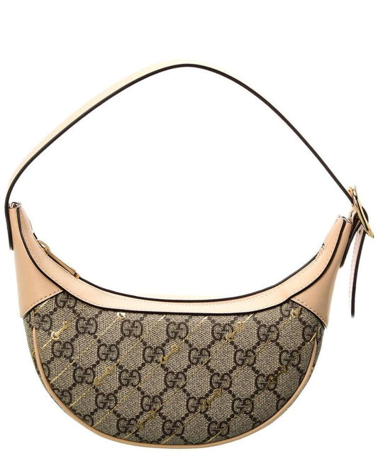 Gucci Ophidia Mini GG Supreme Canvas & Leather Shoulder Bag