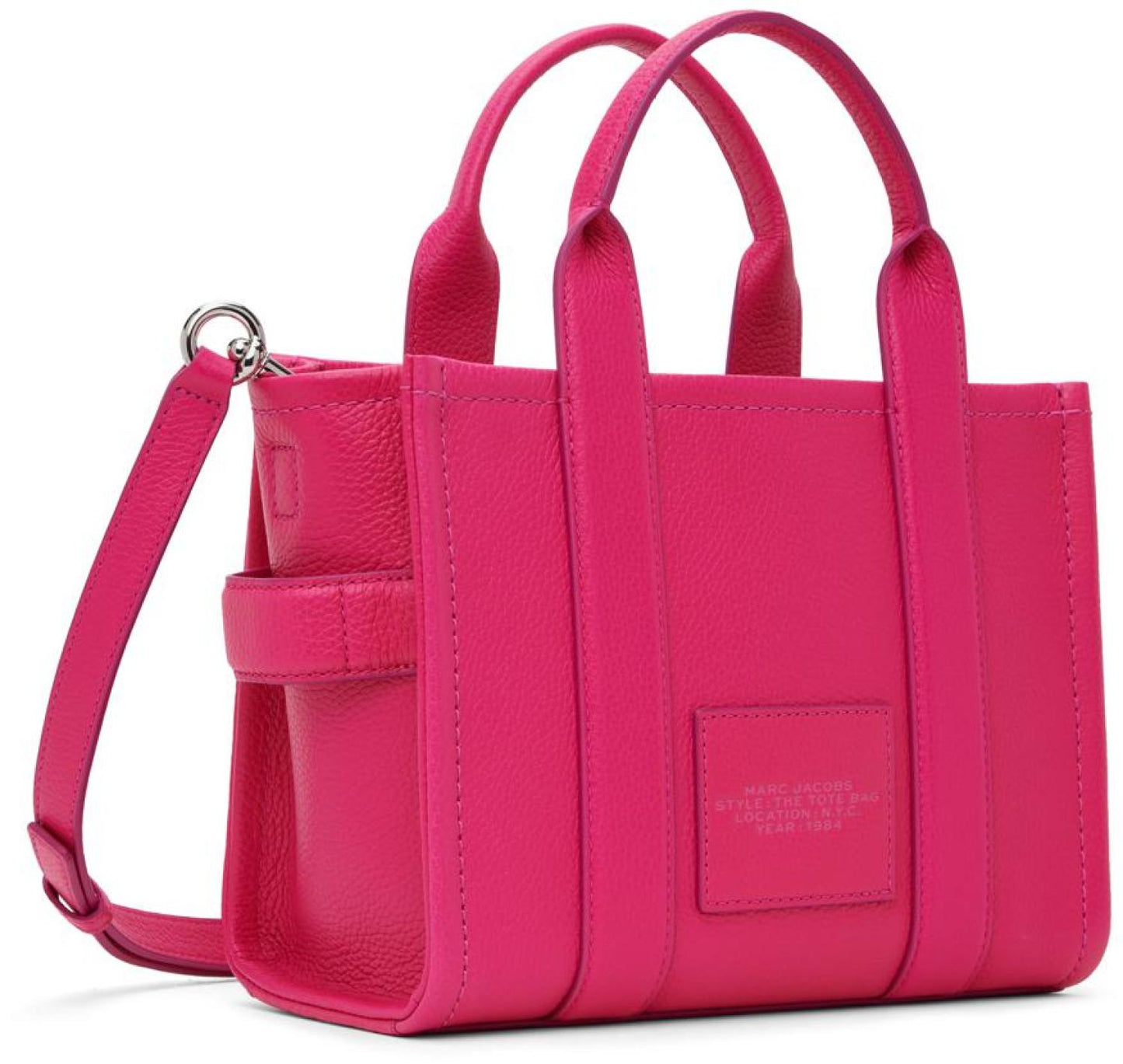 Pink 'The Leather Small' Tote