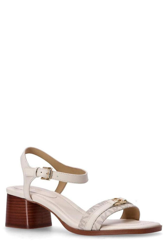 Michael Kors Mandy Signature Logo Sandals