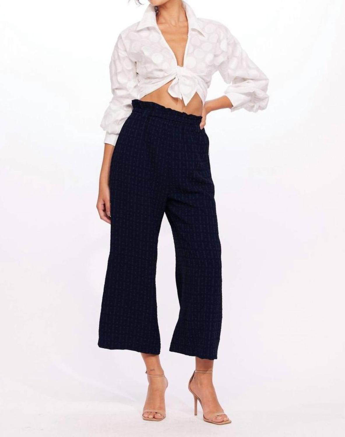 Adalyn Cropped Pants In Black