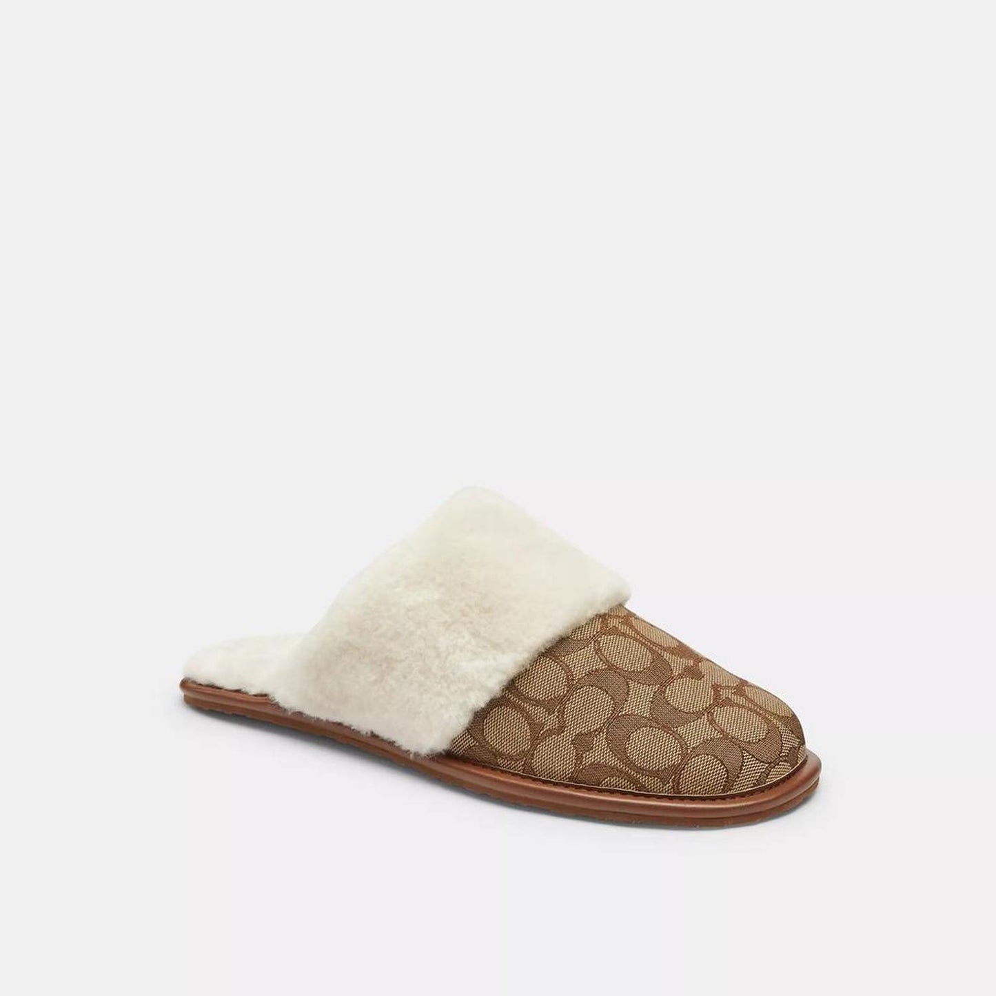 Coach Outlet Zena Slipper In Signature Jacquard