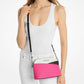 Jet Set Travel Color-Block Signature Logo Crossbody Bag