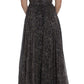 Dolce & Gabbana Glamorous Sequined Silk Full-Length Dress