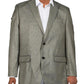 Lexington Mens Woven Pattern Two-Button Blazer