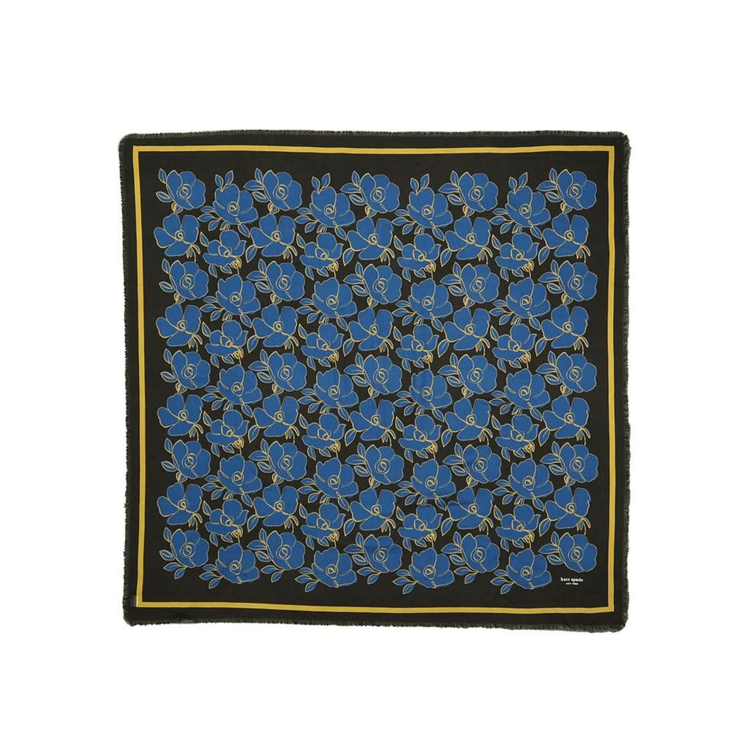 Women's Modern Floral Square Scarf