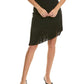 Michael Kors Collection Crepe Asymmetrical Fringe Wool Mini Skirt