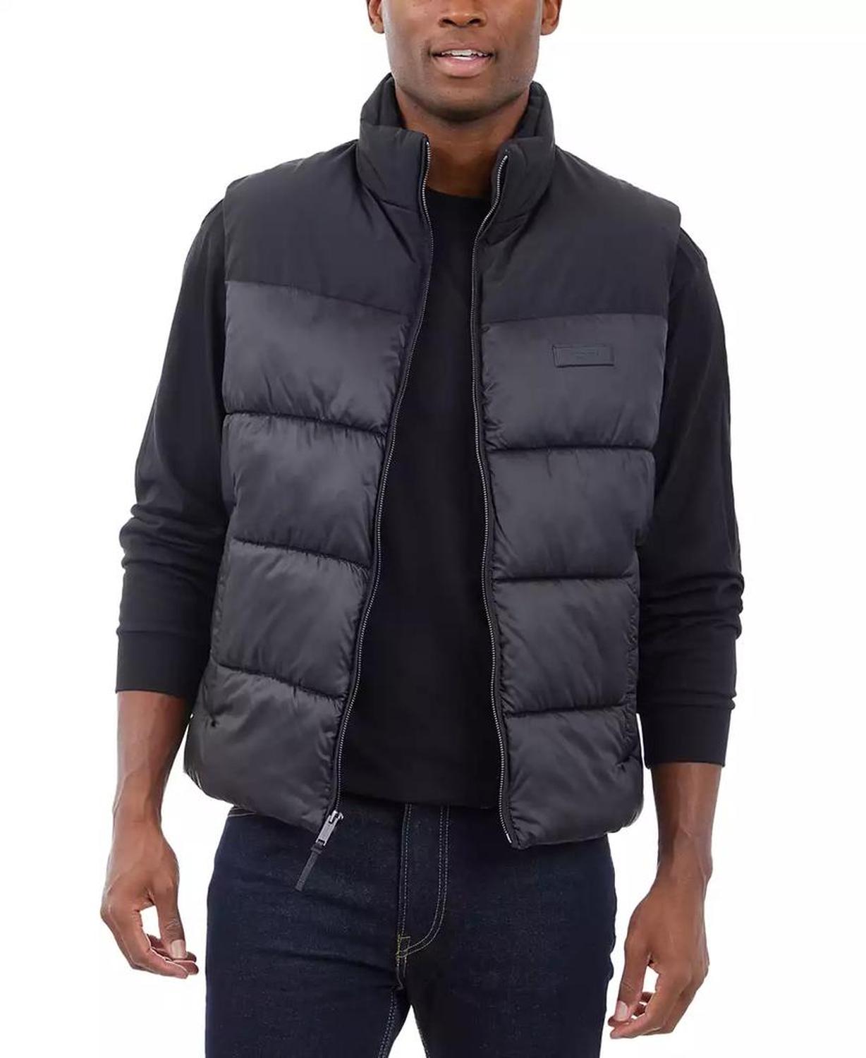 Men's Heavyweight Quilted Puffer Vest