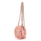 Mini Round Filigree Shoulder Bag