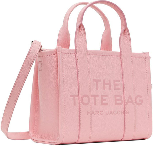 Pink 'The Leather Small' Tote