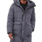 Men's Heavyweight Hooded Long Puffer Coat