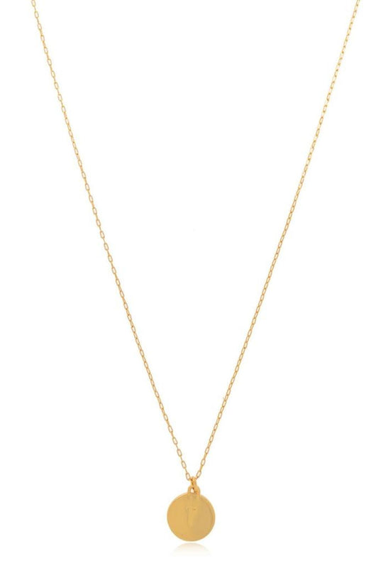 Kate Spade T Mini Pendant Necklace