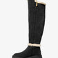 Asher Suede and Faux Shearling Boot