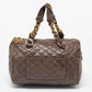 Marc Jacobs Beige Quilted Leather Westside Boston Bag