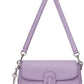 Purple 'The Clover Shoulder' Bag