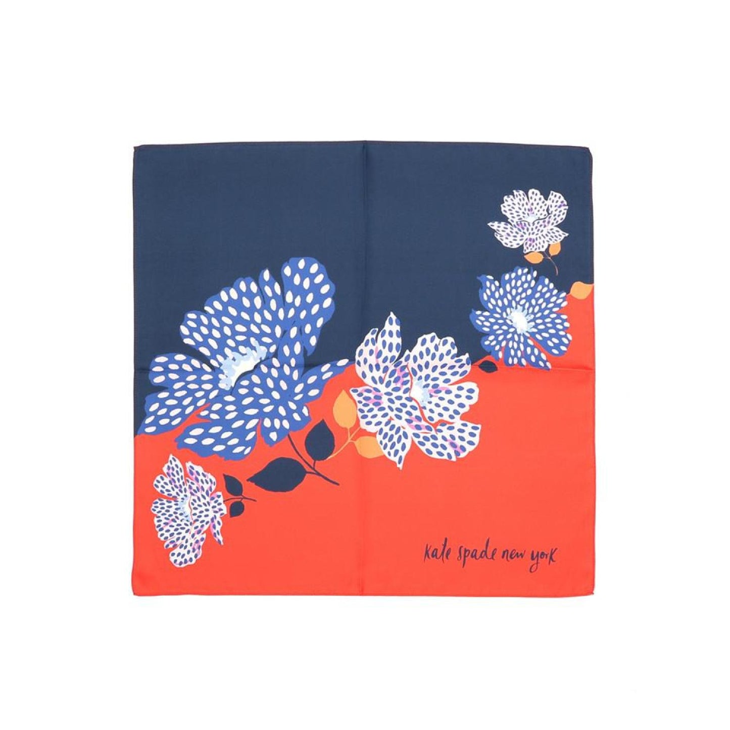 Women's Dotty Floral Silk Bandana Scarf