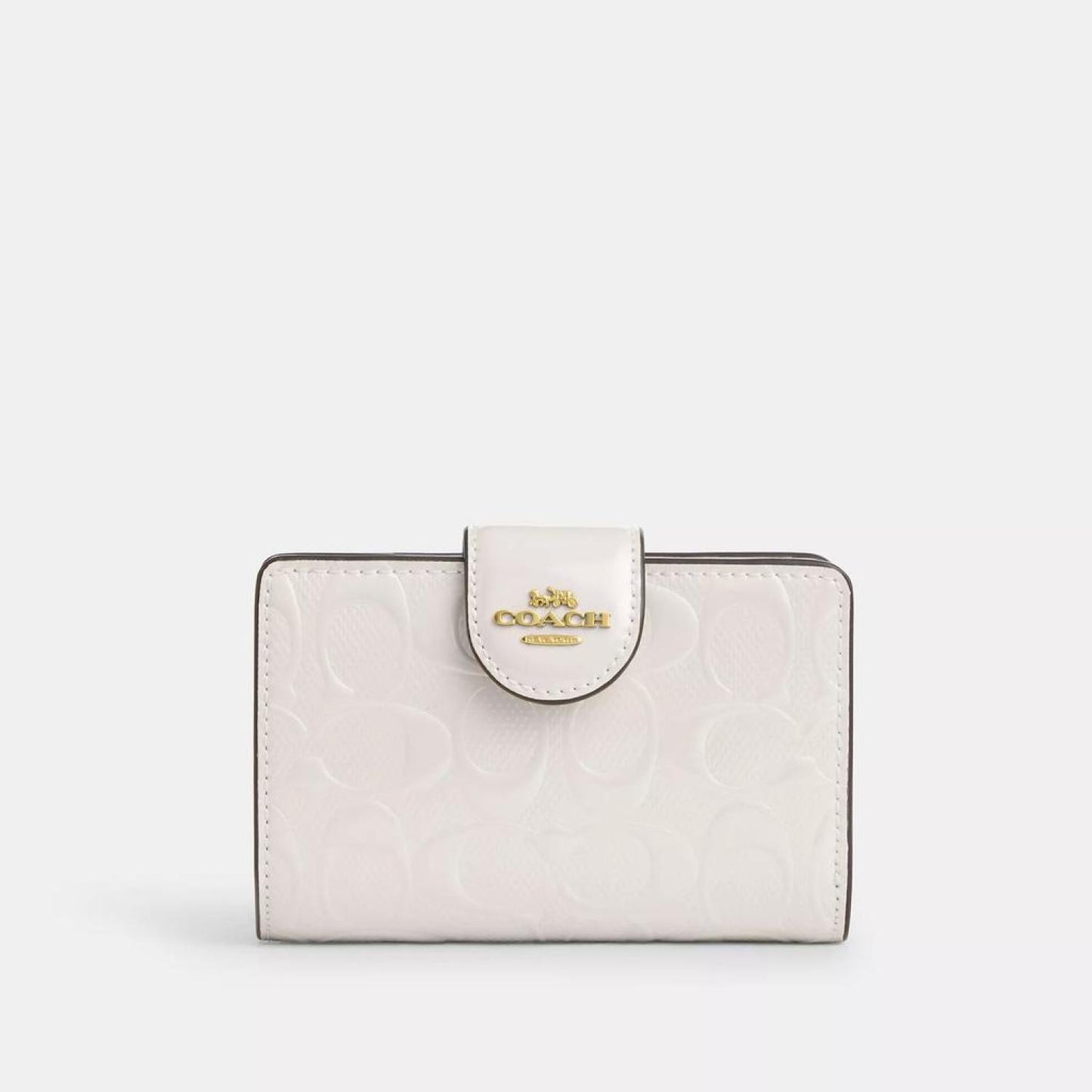 Coach Outlet Medium Corner Zip Wallet In Signature Leather