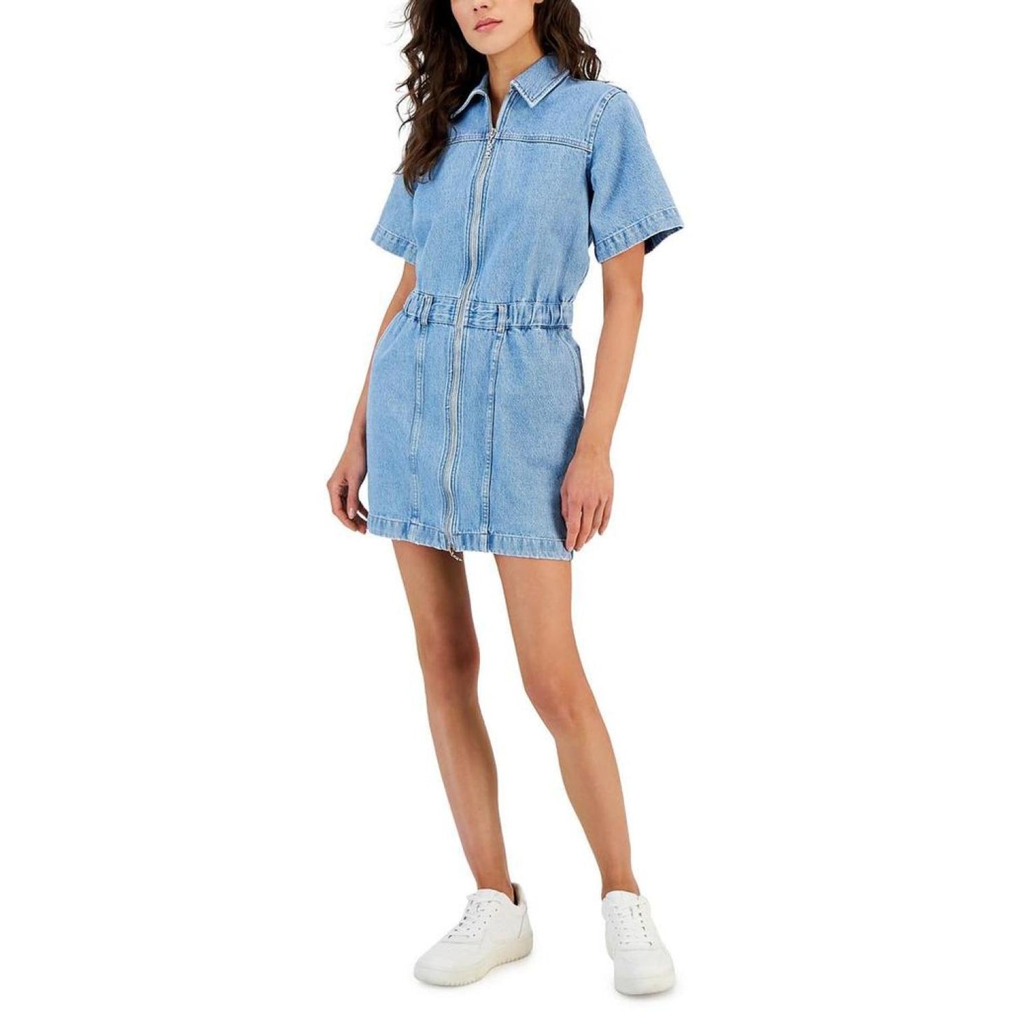 Womens Denim Mini Dress