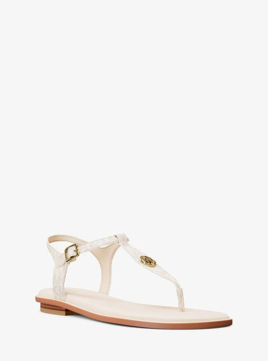 Mallory Signature Logo T-Strap Sandal