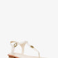 Mallory Signature Logo T-Strap Sandal