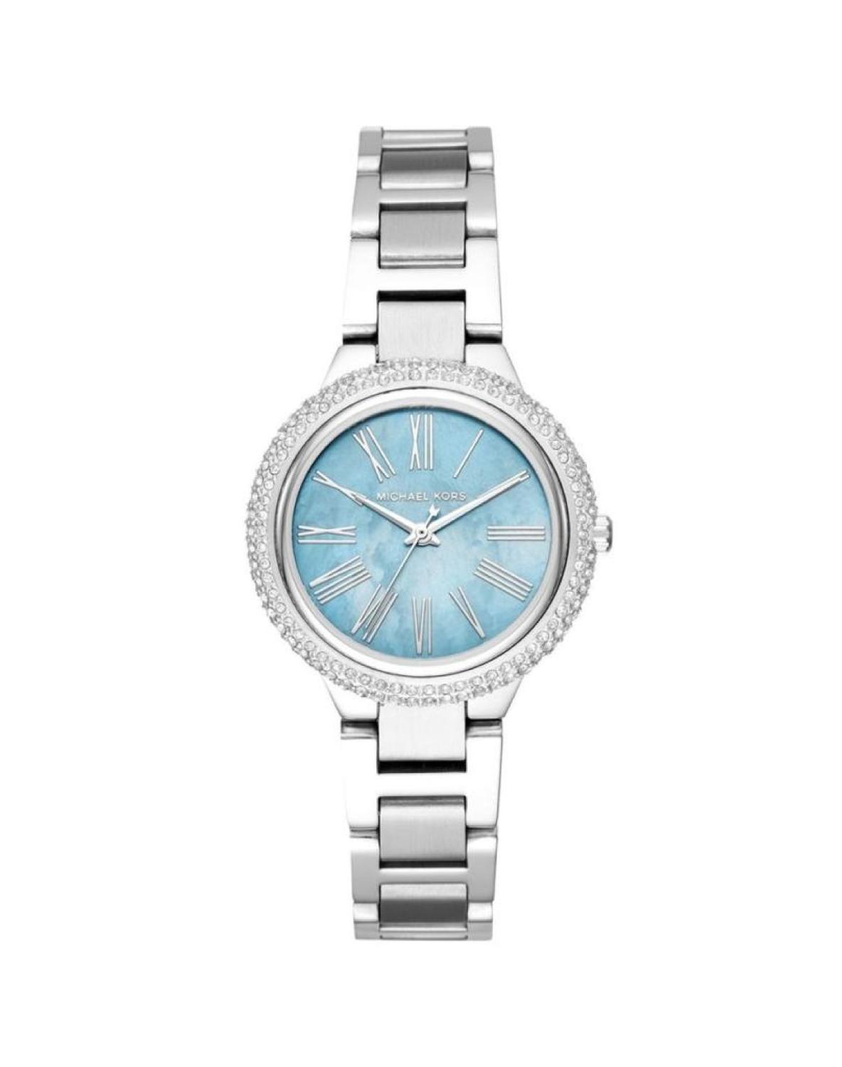 Michael Kors Taryn MK6563 Women's Silver-Tone Quartz 33mm Watch