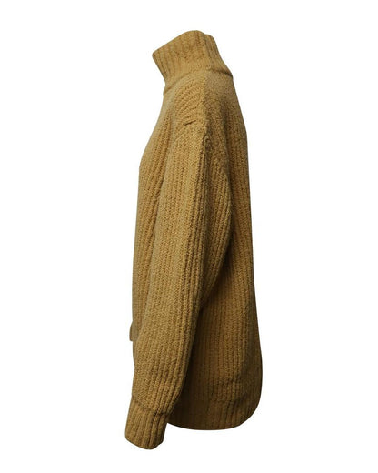 Marc Jacobs Chunky Knit Turtleneck Sweatier in Camel Laine