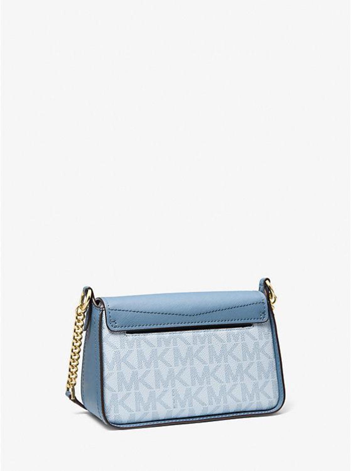 Sylvia Small Signature Logo Crossbody Bag