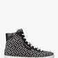 Keating Logo Jacquard High-Top Sneaker